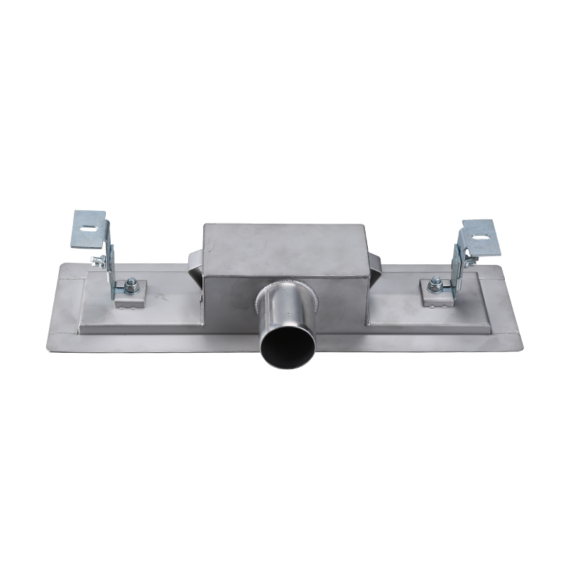 Ralo de vala de chuveiro de aço inoxidável para banheiro linear com flange de 20 mm XY-103