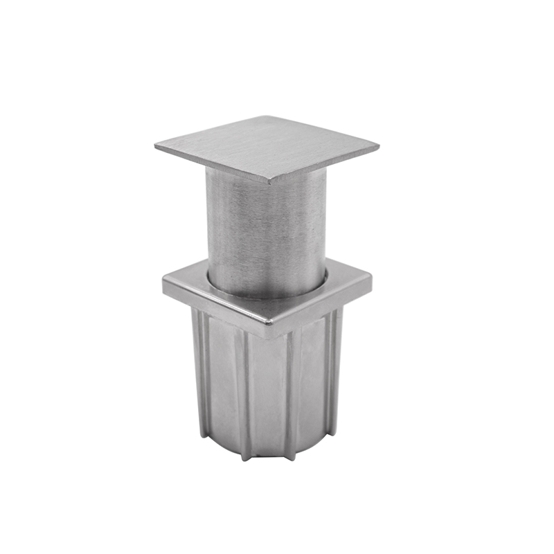 Perna ajustável de cozinha Peça de cozinha Equipamento de mesa Perna ajustável Zinco fundido Inserção de pé hexagonal ajustável L-Z-117